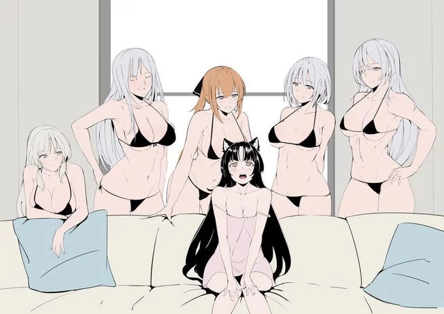 Uhmm G- Girls? W- we can talk about this right? I- I mean what i didnt wasnt thaaat bad… r- right?…
