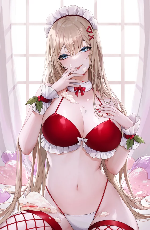 Merry Christmas naughty maid (0818_kurage) [Original]