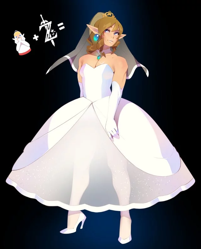 Link's Wedding Dress (Combos & Doodles) [The Legend Of Zelda]