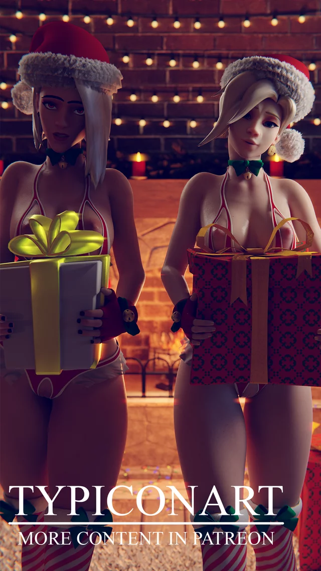 Mercy and Ashe has gifts for you (Typiconart)
