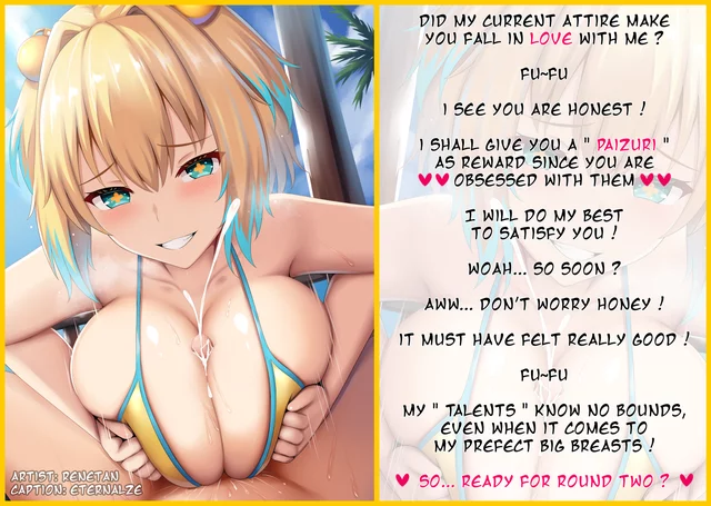 Hentai Huge Breasts Caption - Beach, her bikini is too much for you and she noticed so... [Wholesome]  [Paizuri] [Love] [Big Breasts] [Bikini] [Premature] free hentai porno, xxx  comics, rule34 nude art at HentaiLib.net