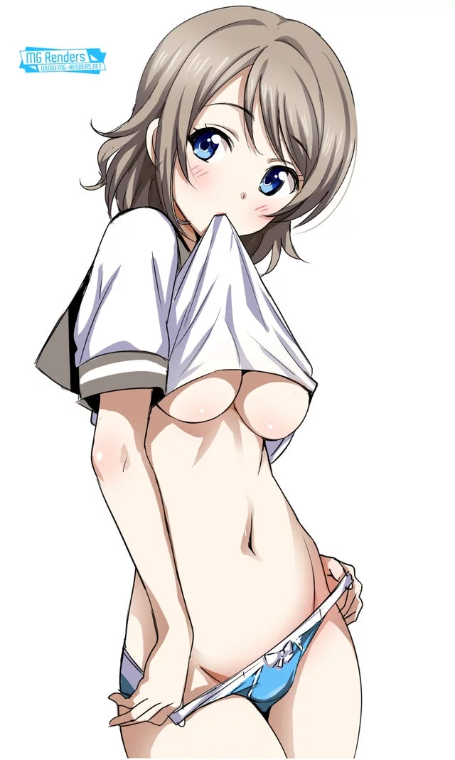 Watanabe slowly undressing