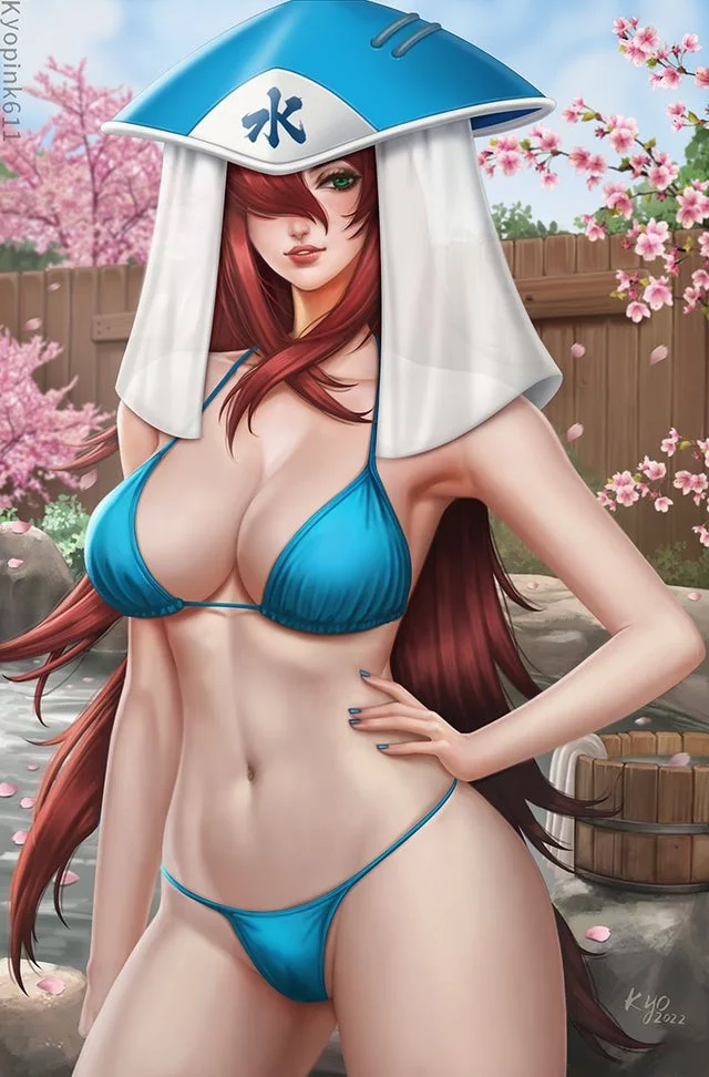 Mei Terumi in a bikini