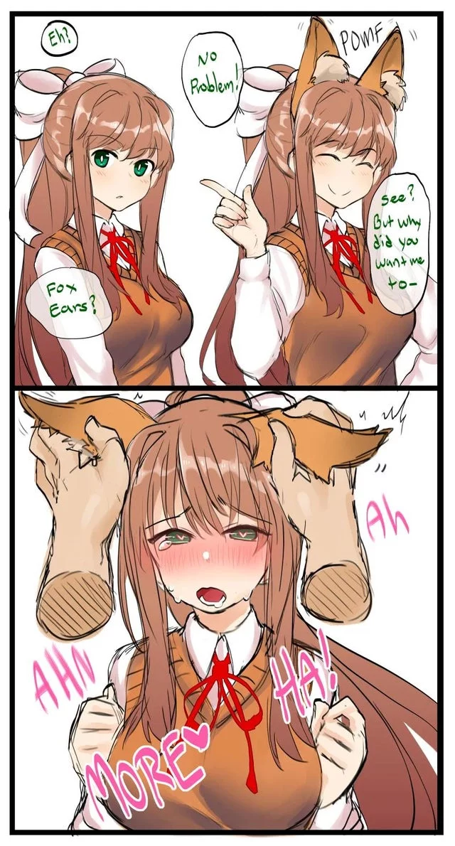 ears petting is the fastest way for me to reach orgasm, you're welcome to do it !