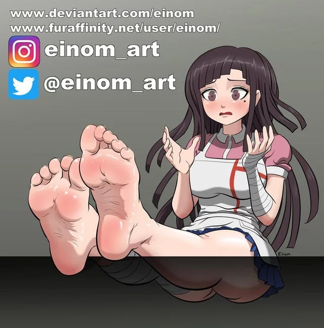 anime feet by einom