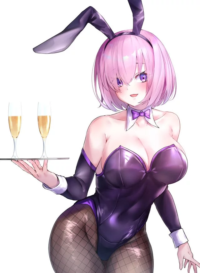 Waitress Bunny Mashu Kyrielight [Fate/GO]
