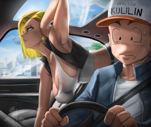 Android 18 & Krillin - Car Ride (Elitenappa) [Dragon Ball]