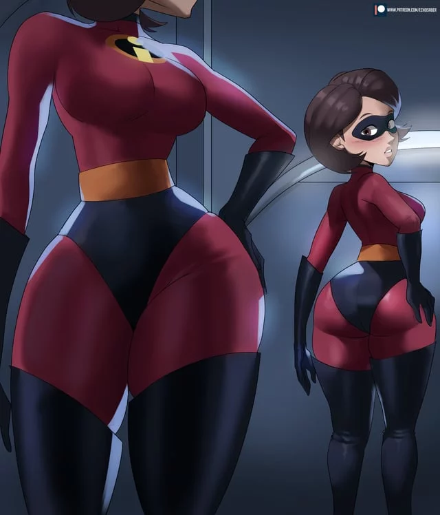 Elastgirl Getting Thicker (Echo Saber ) [The Incredibles]