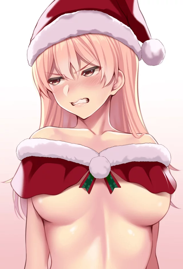 Disgusted in Sexy Santa Outfit [Original]
