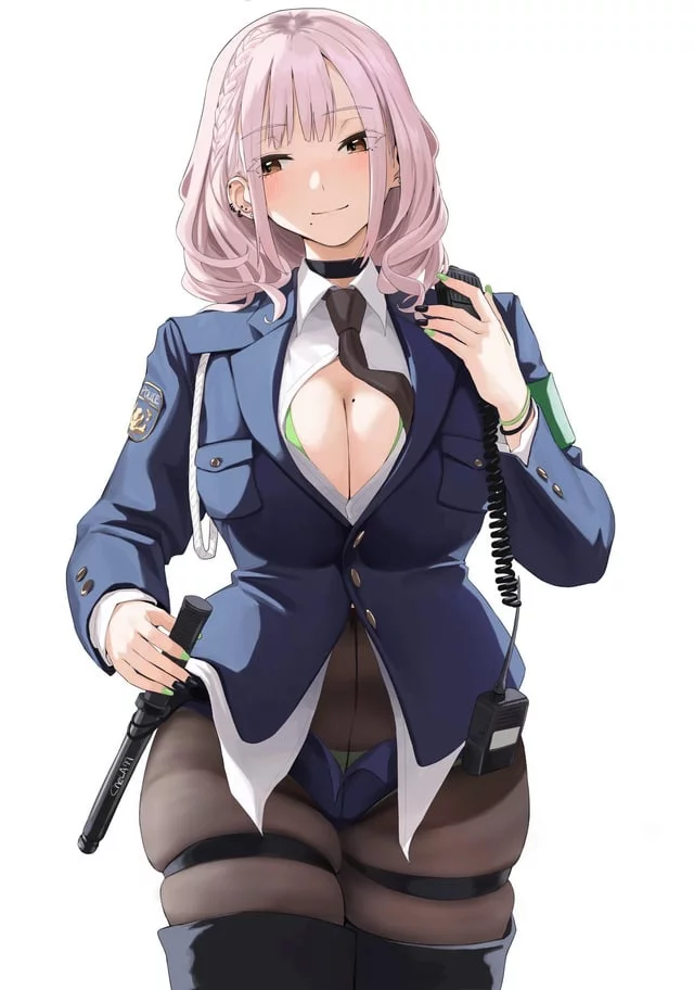 Thicc cop mommy