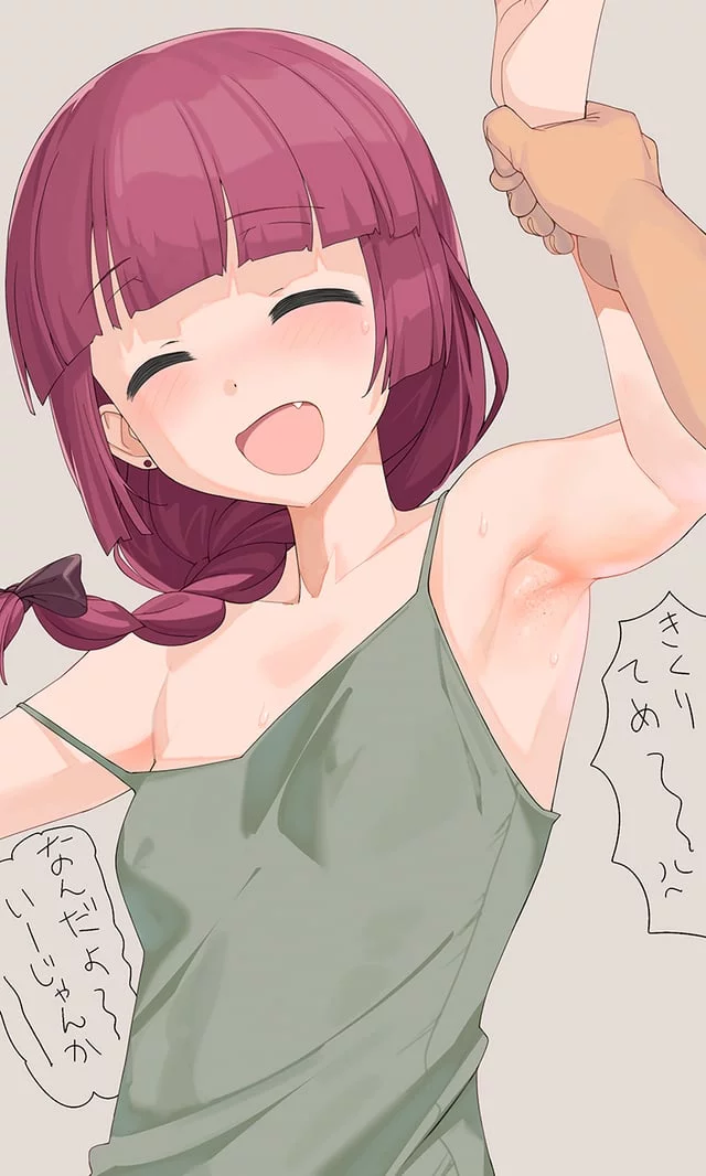 Hiroi's sweaty armpit by InitialG