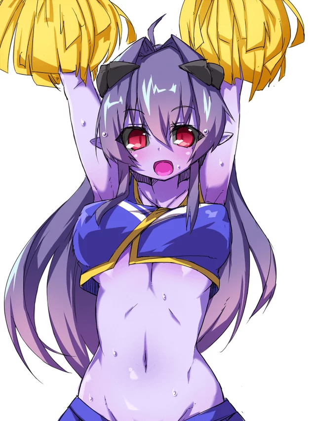 i wanna be the new transfer student on the cheer team, who ended up being a succubus!