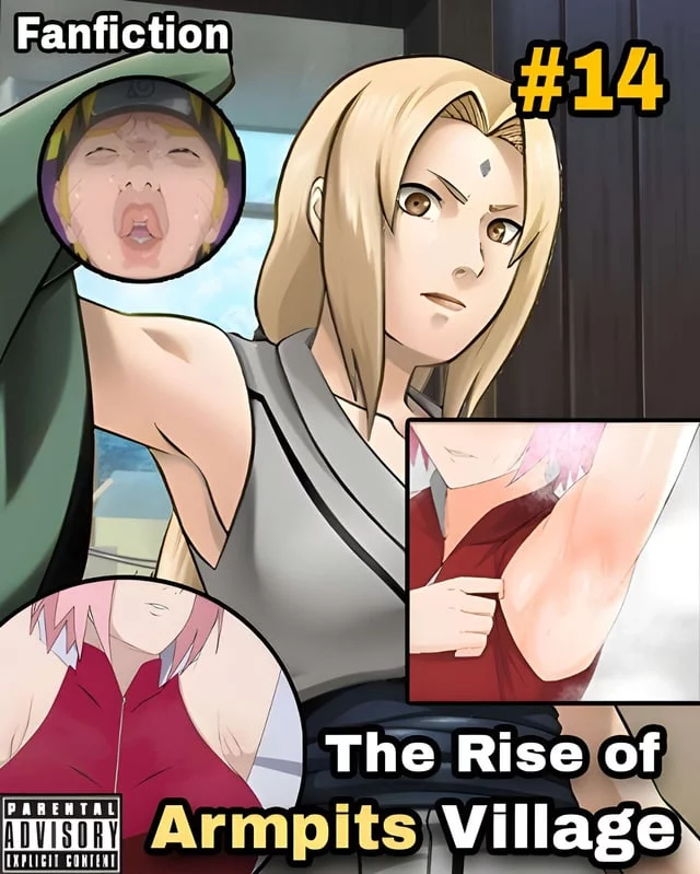 Naruto Shippuden: The Rise of Armpits Village - Chapter 14 (Armpit Fetish Comic Fanfiction)
