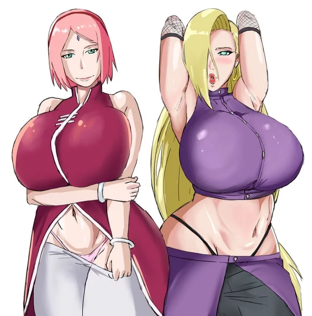 Sakura and Ino