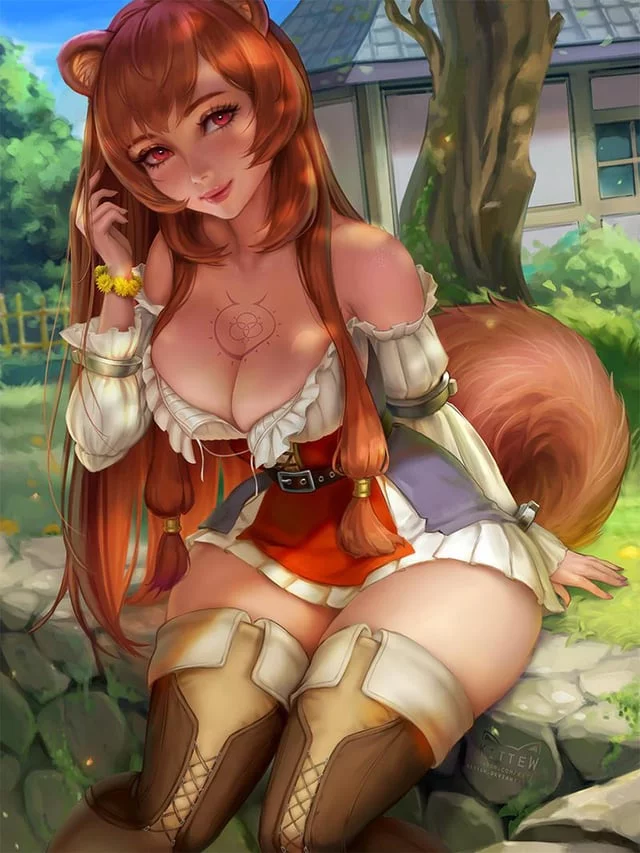 “Ooh! I haven’t seen you before! You look so strong and cool! Welcome welcome! I hope you enjoy your stay!” - (I want to be her, an Energetic and Innocent Animal Girl who welcomes Adventurers to a small and cozy Village)