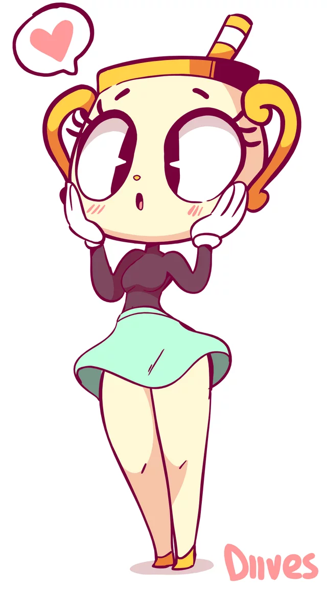 Ms. Chalice’s cute skirt lift! (Diives)