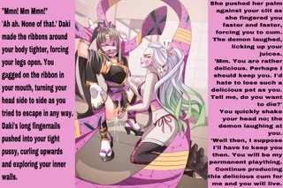 A Demon’s Plaything (female pov) (forced orgasm) (abduction) (bondage)