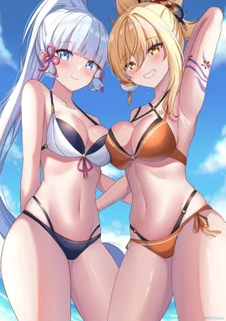 Ayaka & Yoimiya