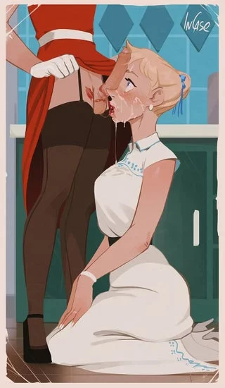 I wanna be on my knees and sucking girlcock rn <3