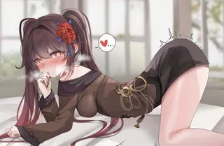 hu tao by DOLECHAN