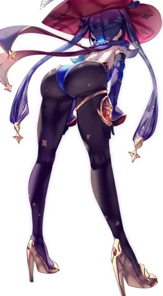 Mona bending over