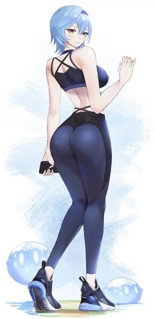 Eula on a run (TommieByakkoya)