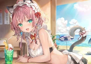 I just wanna be a happy, loved catgirl, serving up ice cream for everyone...
