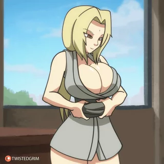 tsunade huge boobs