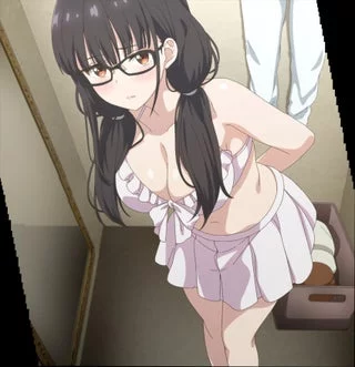 "A...are you sure this is something I can wear to school, it feels a little...small?"
