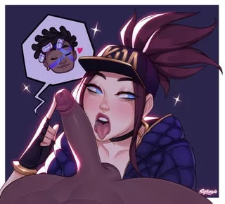 Akali wants to suck