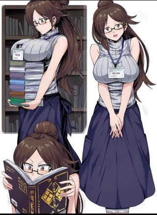 I want to be the hot but also perverted librarian