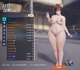 Mei's new skin, (Fugtrup)