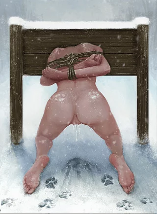 Tied up and used! Needing anything warm inside of me!