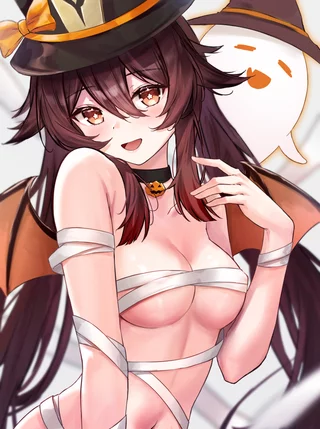 Halloween Hu Tao