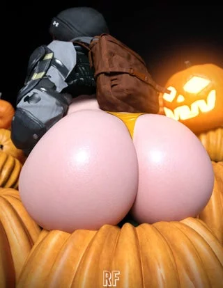 Frost - Pumpkin Booty (Rude Frog) [Rainbow Six Siege]