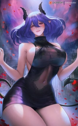 I was hoping that someone would be able to play as this gorgeous, and tall succubus/demon for me. I was thinking of playing a submissive Futa for this demon to claim for herself! I’m looking for people who can write a minimum of five sentences per response too!