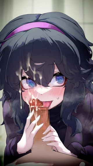 Covered with cum
