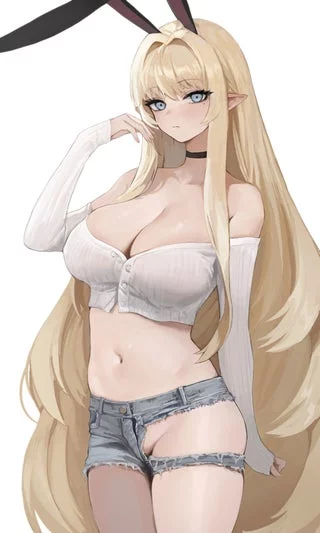 Rabii Exposing Jean Shorts (Gompang 11) [Original]
