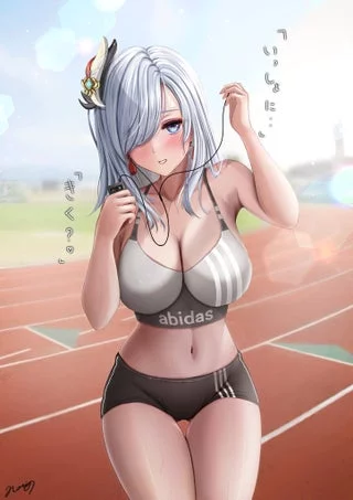 Track Runner Shenhe [Genshin Impact]