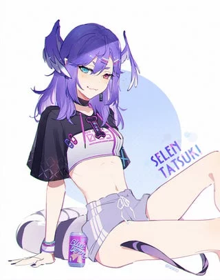 Casual Selen Tatsuki (Kistina ) [Nijisanji ]