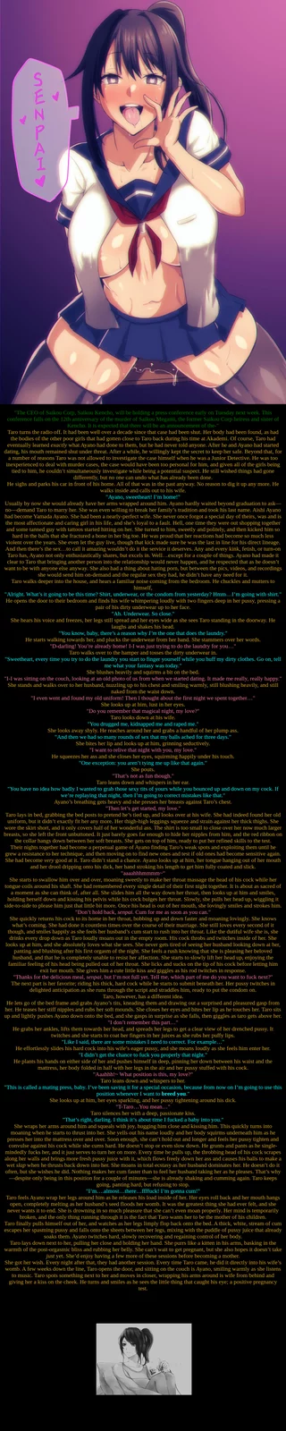 The YanSim "Harem", Part 3 [2300 words] [Request] [Yandere] [Mentions Murder] [Married] [Masturbation] [Deepthroat] [CNC] [Domination Loss] [Mating Press] [Breeding/Impregnation]