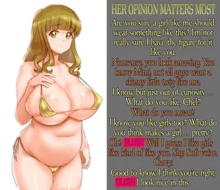 Her Opinion Matters Most [lesbian][BBW][Body Positive]