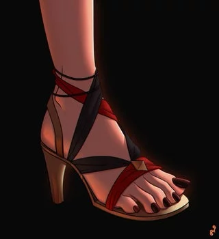 Toenail polish is sexy, change my mind [Dehya | Genshin Impact]