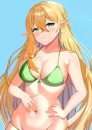 Aranis Elvene Bikini Blush (Manakaze) [Pixela]
