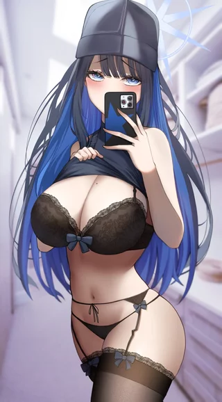 Selfie of Soari (Tomi2716) [Blue Archive]
