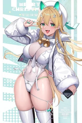 Christmas Rupee’s Thighs [Nikke]