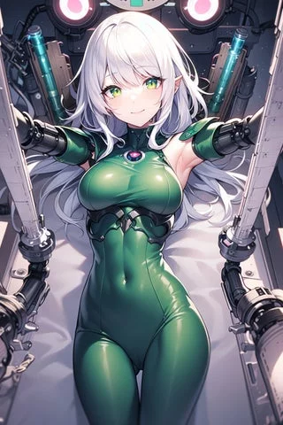 Tight Green Bodysuit
