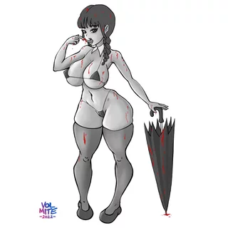 Wednesday in the Rain (Addams Family) [Volmite]