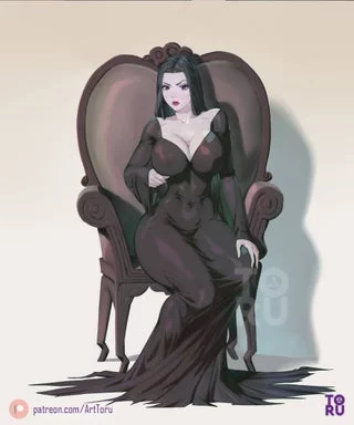 Morticia Addams (arttoru) [Addams Family]