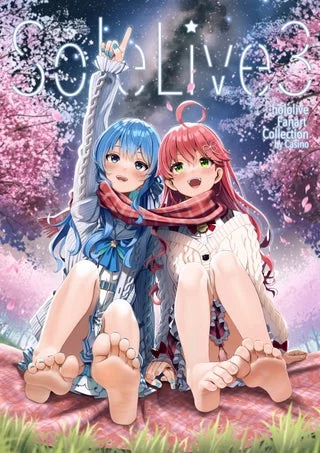 SoleLive 3 Suisei & Miko (Drawn by Casino)